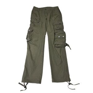Free Knight Olive Green Tactical Cargo Pants Mens 29X29 Multi Pocket Gorpcore